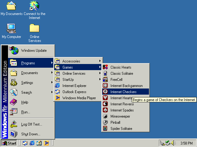 Vista Xp Win95 Millenium