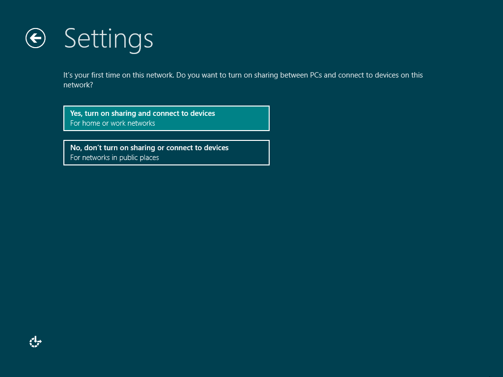 Установка Windows 8 - настройка сетевых устройств