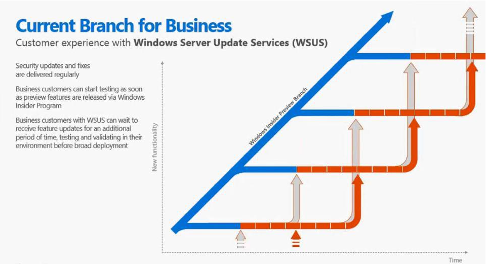 current branch for business with WSUS