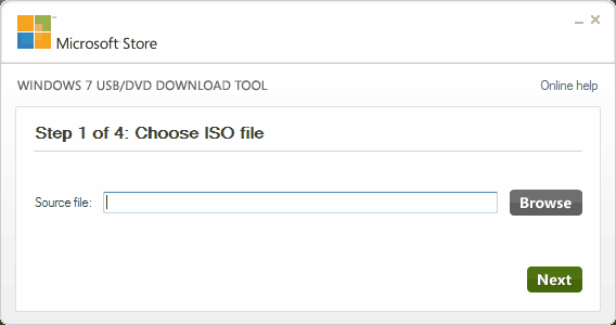 Выбор ISO-файла